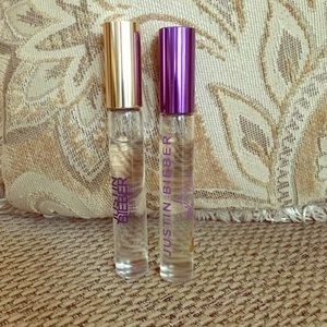 Justin Bieber rollerball perfume set